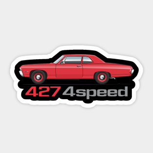 427 4 speed Sticker